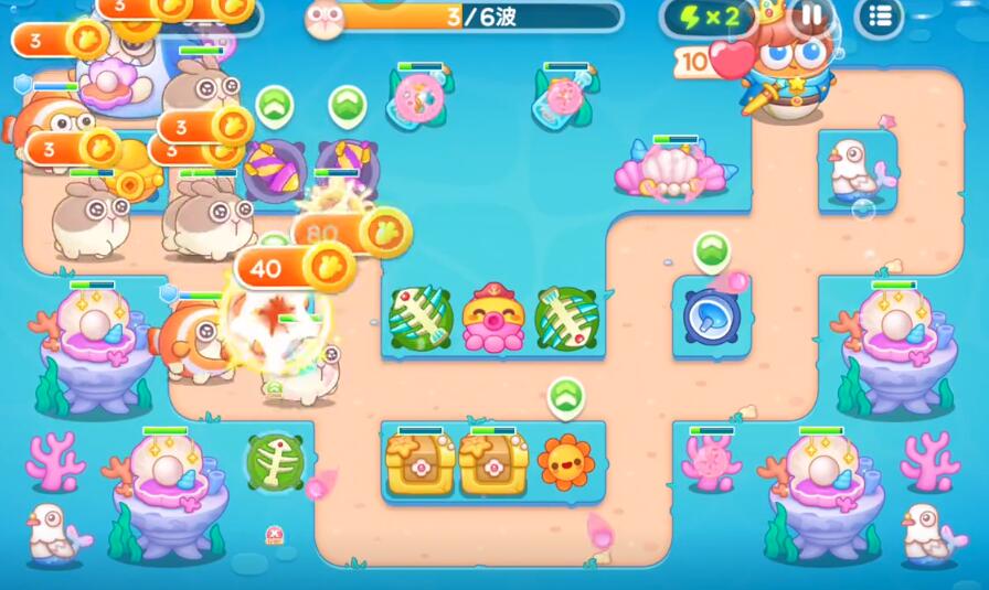 保衛(wèi)蘿卜4海的閨女100關(guān)攻略，打敗海的閨女100關(guān)完美通關(guān)攻略