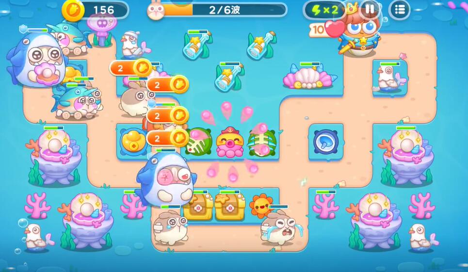 保衛(wèi)蘿卜4海的閨女100關(guān)攻略，打敗海的閨女100關(guān)完美通關(guān)攻略