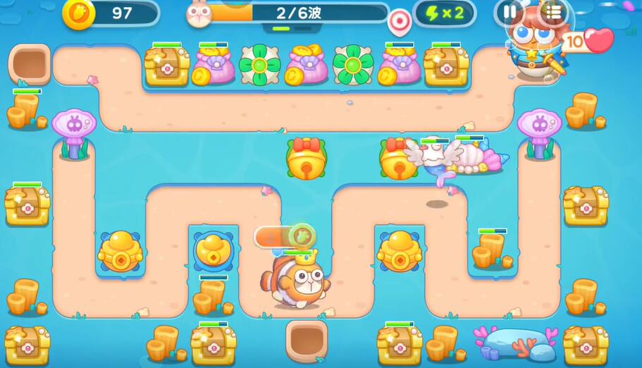 保衛蘿卜4海的閨女113關攻略，海的閨女第113關攻略及過關技巧