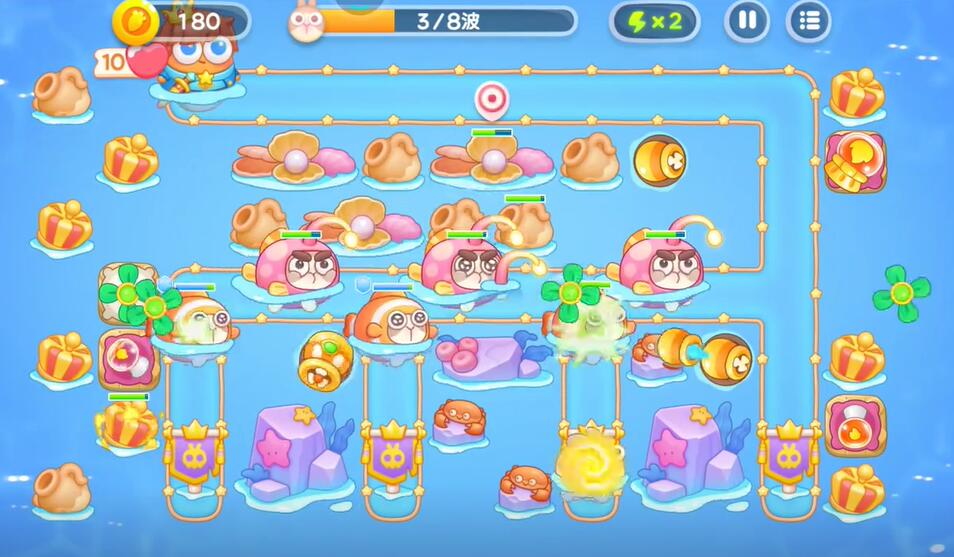 保衛蘿卜4海的閨女114關攻略，海的閨女114關全攻略輕松拿滿星