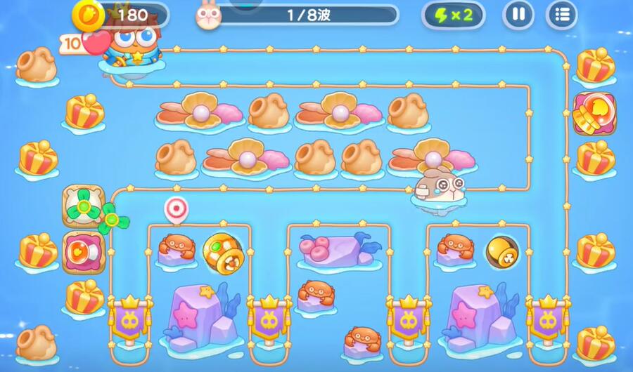 保衛蘿卜4海的閨女114關攻略，海的閨女114關全攻略輕松拿滿星